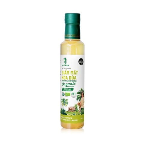  Giấm mật hoa dừa organic Sokfarm 265ml 