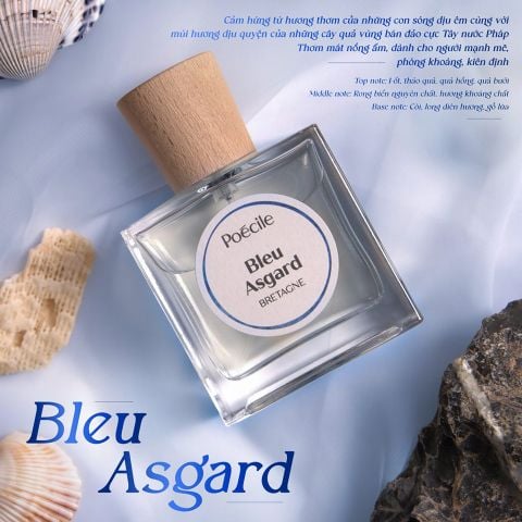  Nước Hoa Nam Nữ Poécile, Bleu Asgard 15ml - 50ml 