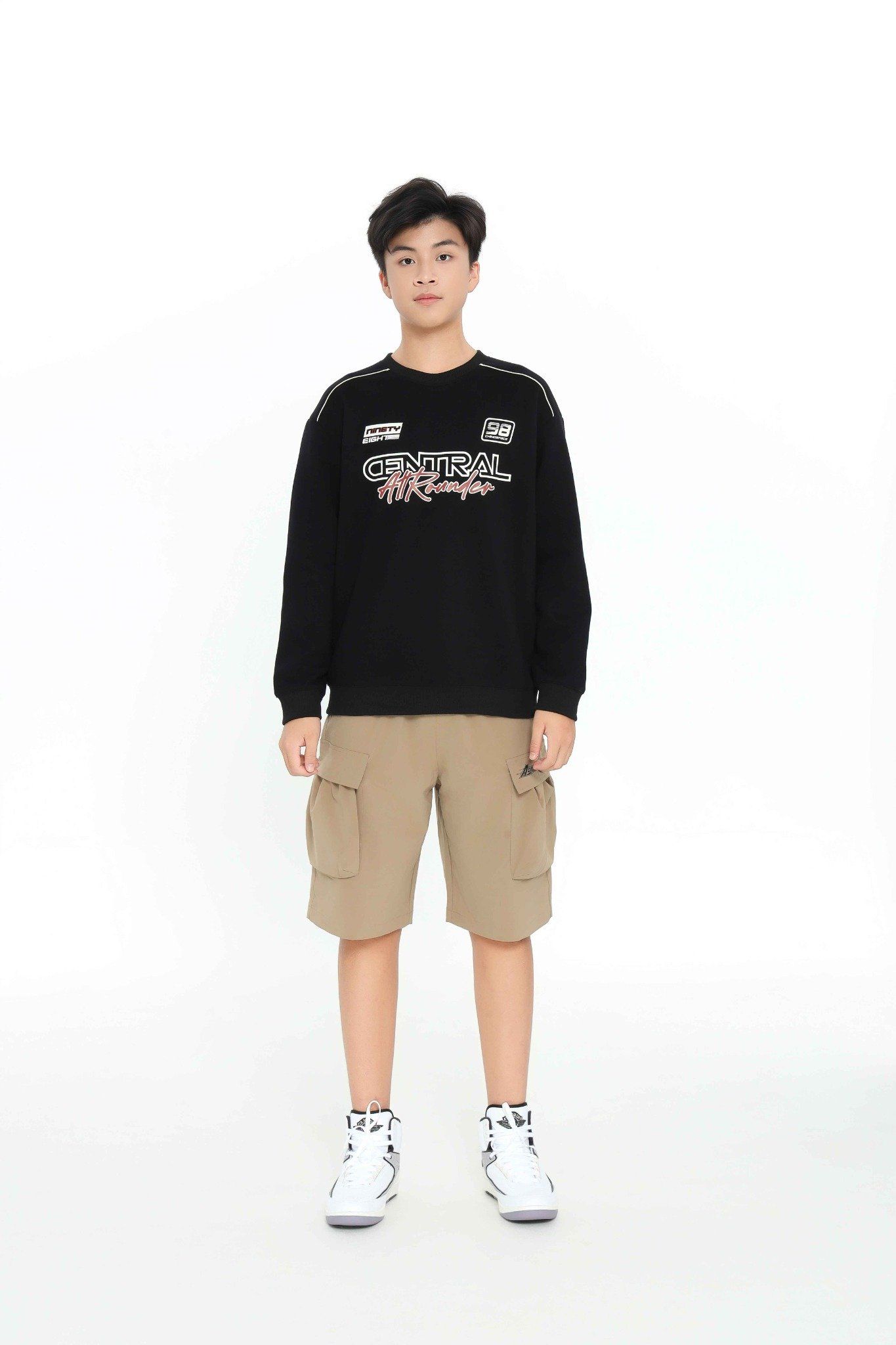  Áo Sweatshirt teen boy Chiho TSW506R 