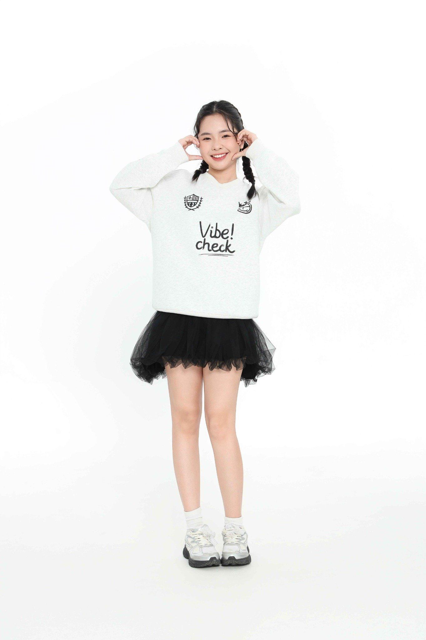  Áo Sweatshirt teen girl Chiho TSW512R 
