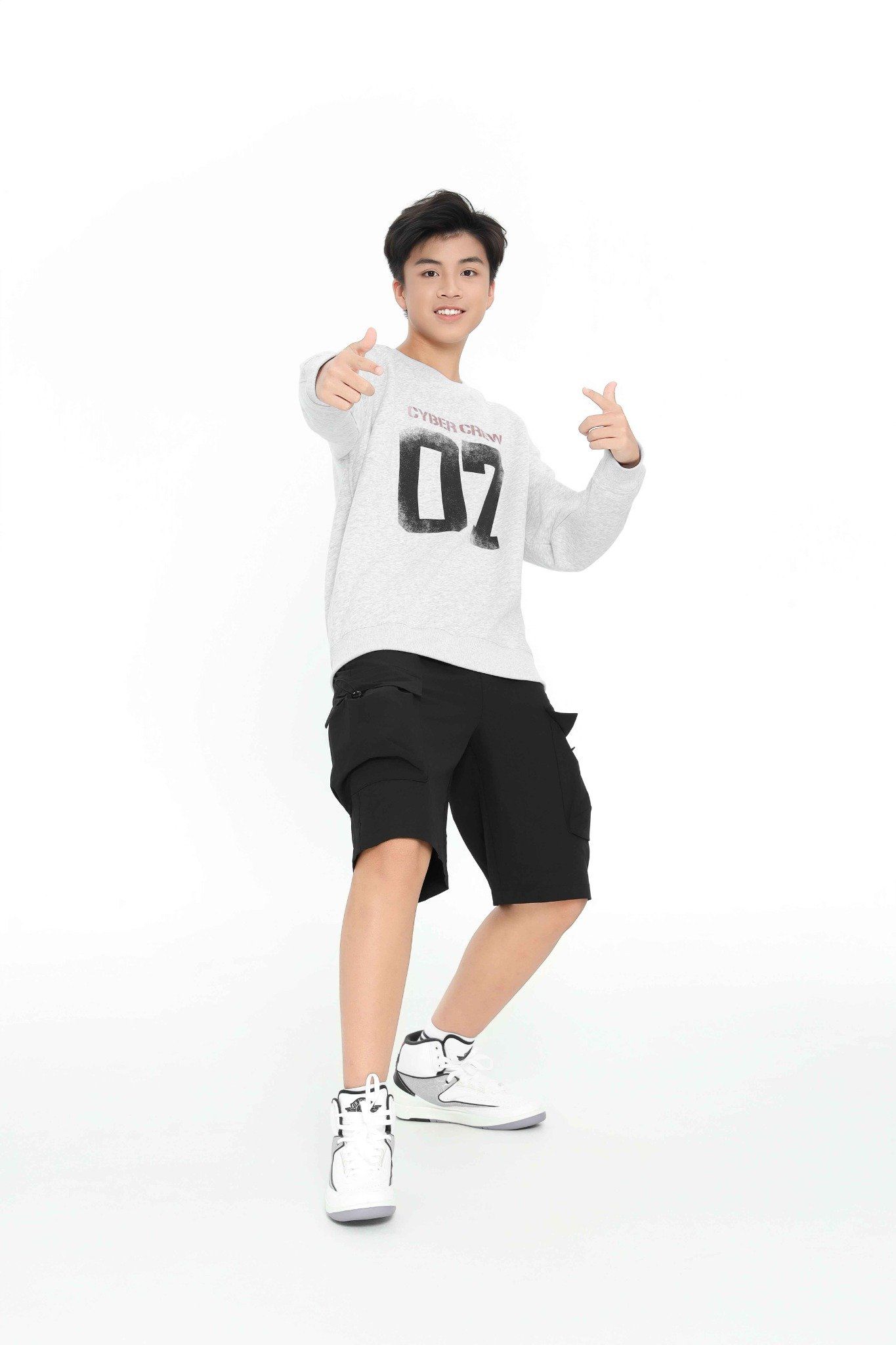  Áo Sweatshirt teen boy Chiho TSW505R 