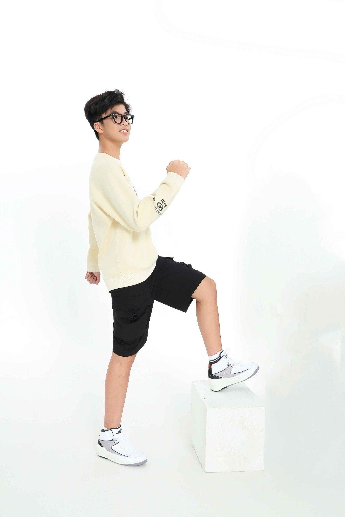  Áo Sweatshirt teen boy Chiho TSW501R 