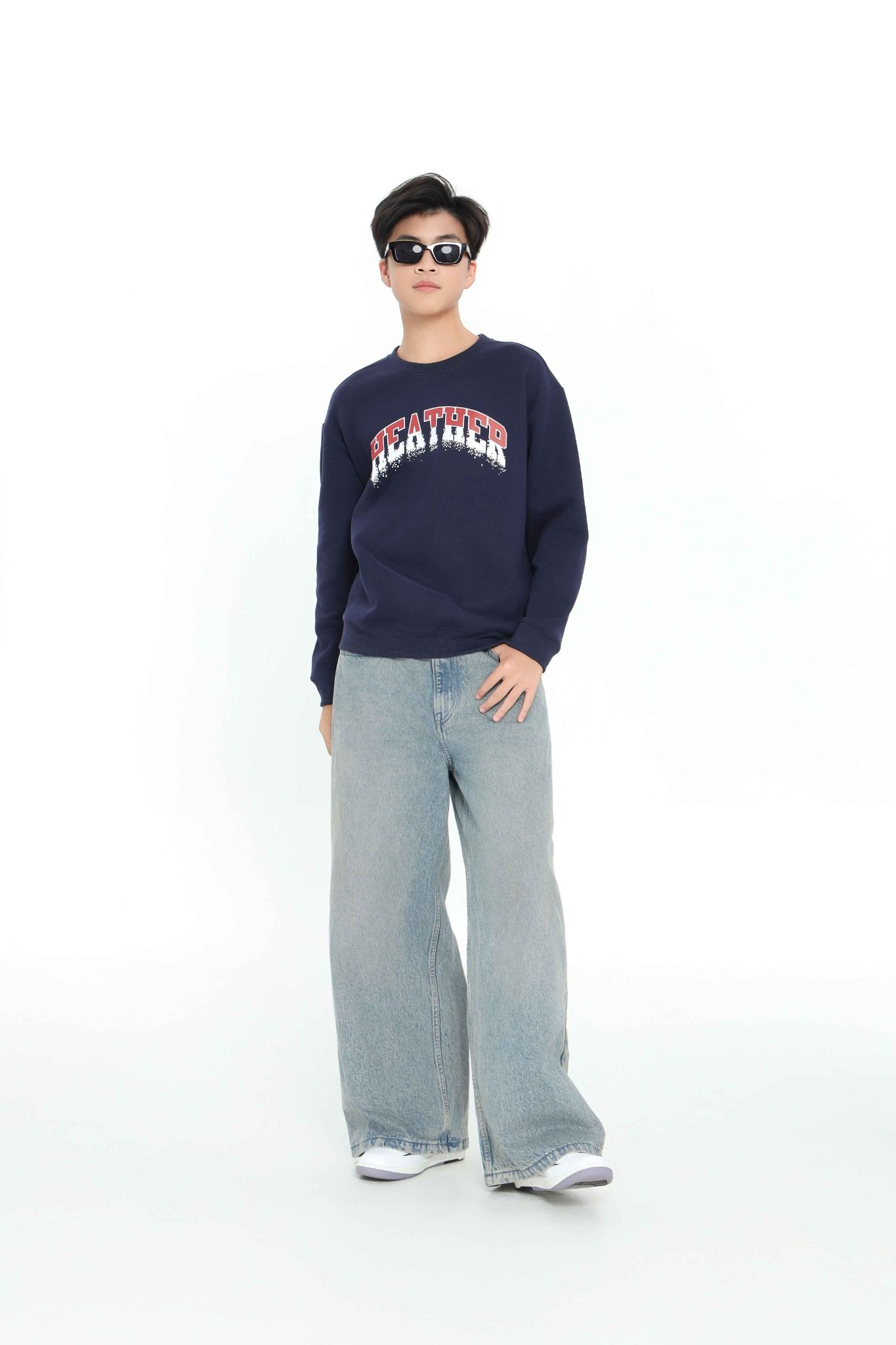  Áo Sweatshirt teen boy Chiho TSW502R 