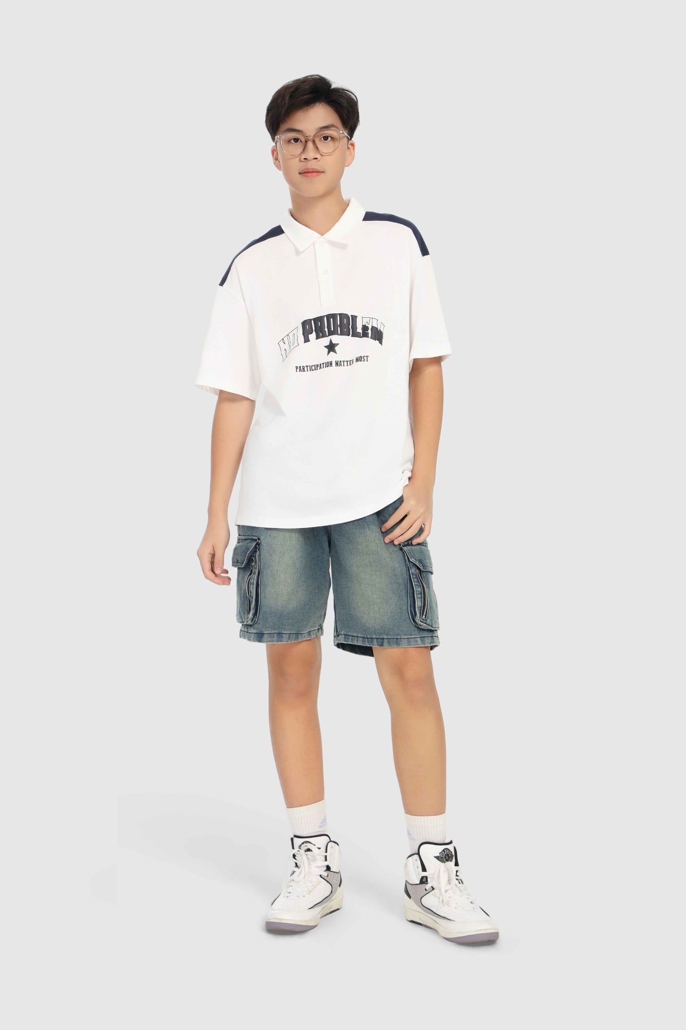  Áo polo teen boy CHIHO TPS603R 