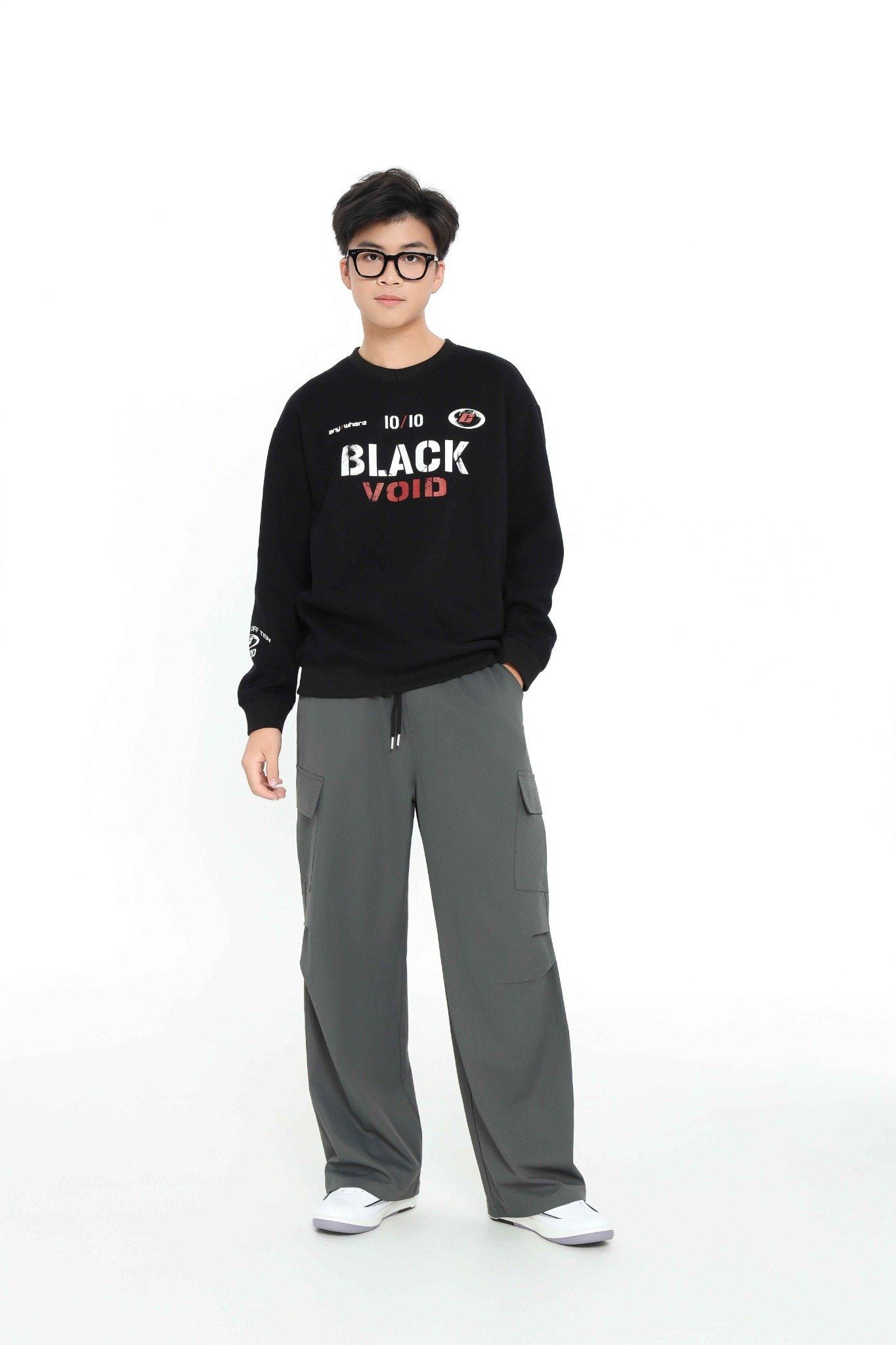  Áo Sweatshirt teen boy Chiho TSW501R 