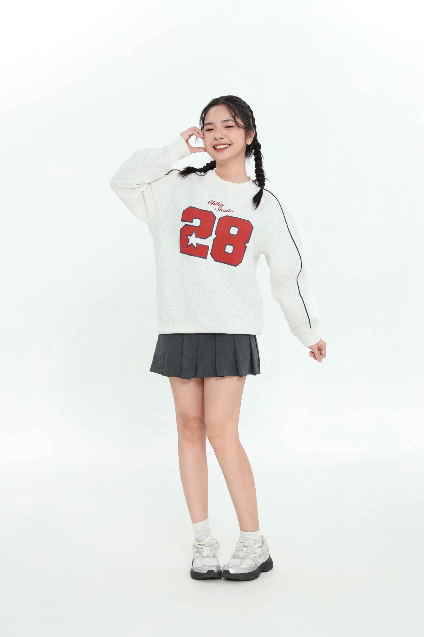  Áo Sweatshirt teen girl Chiho TSW513R 