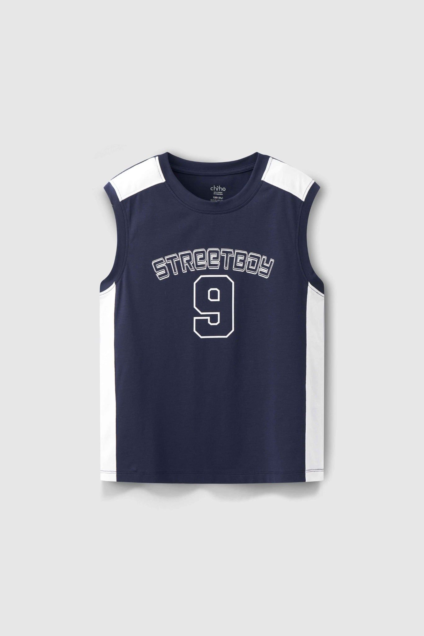  Áo tanktop bé trai CHIHO BTT602R 