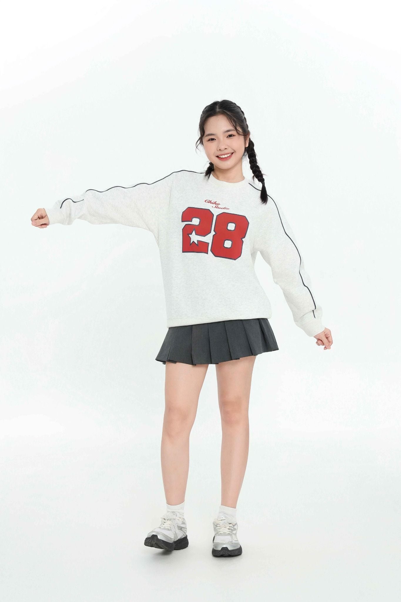  Áo Sweatshirt teen girl Chiho TSW513R 