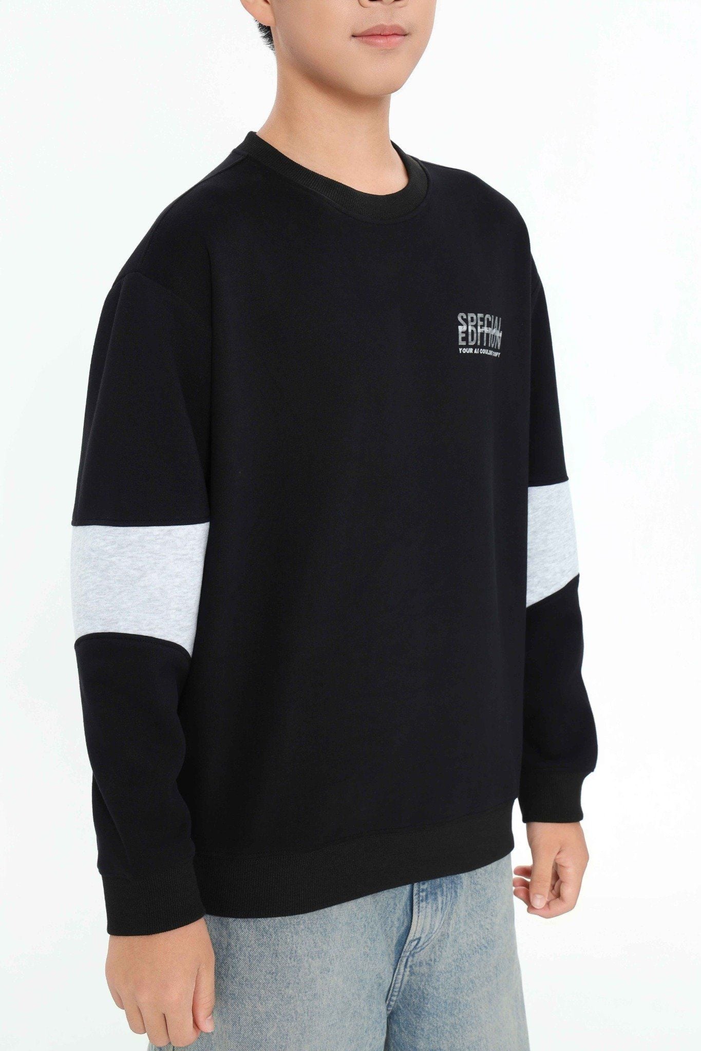  Áo Sweatshirt teen boy Chiho TSW507R 
