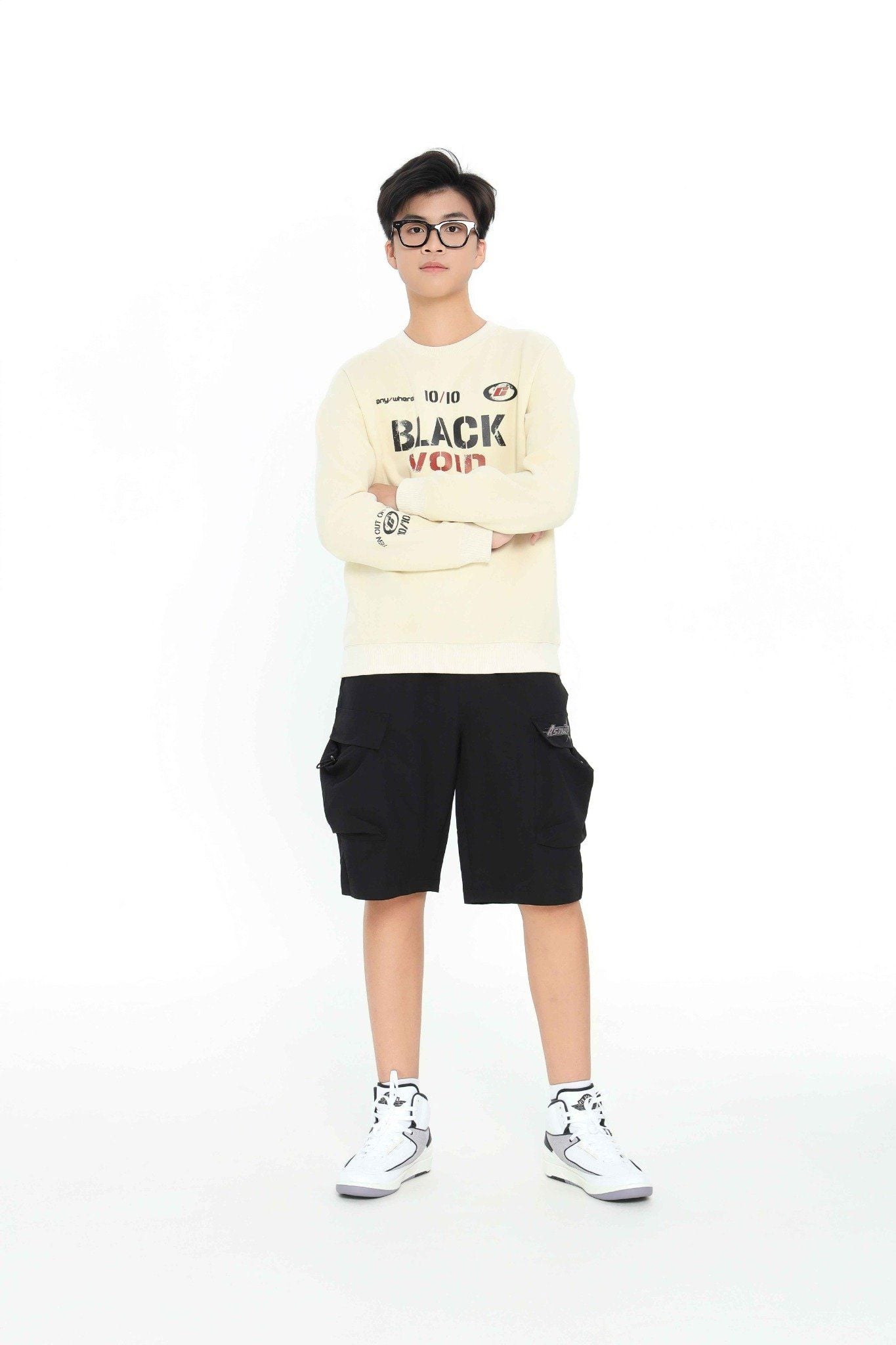  Áo Sweatshirt teen boy Chiho TSW501R 