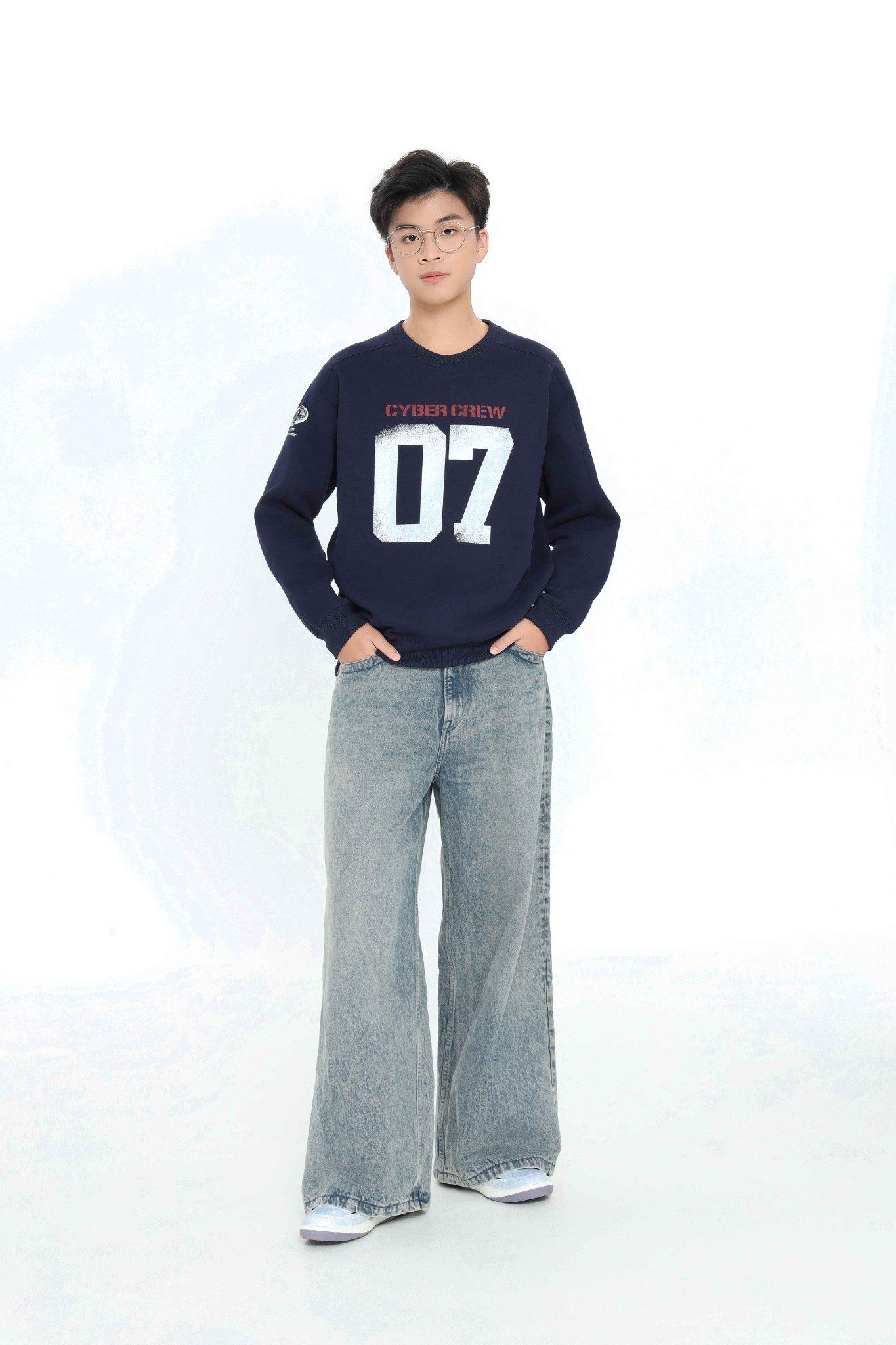  Áo Sweatshirt teen boy Chiho TSW505R 