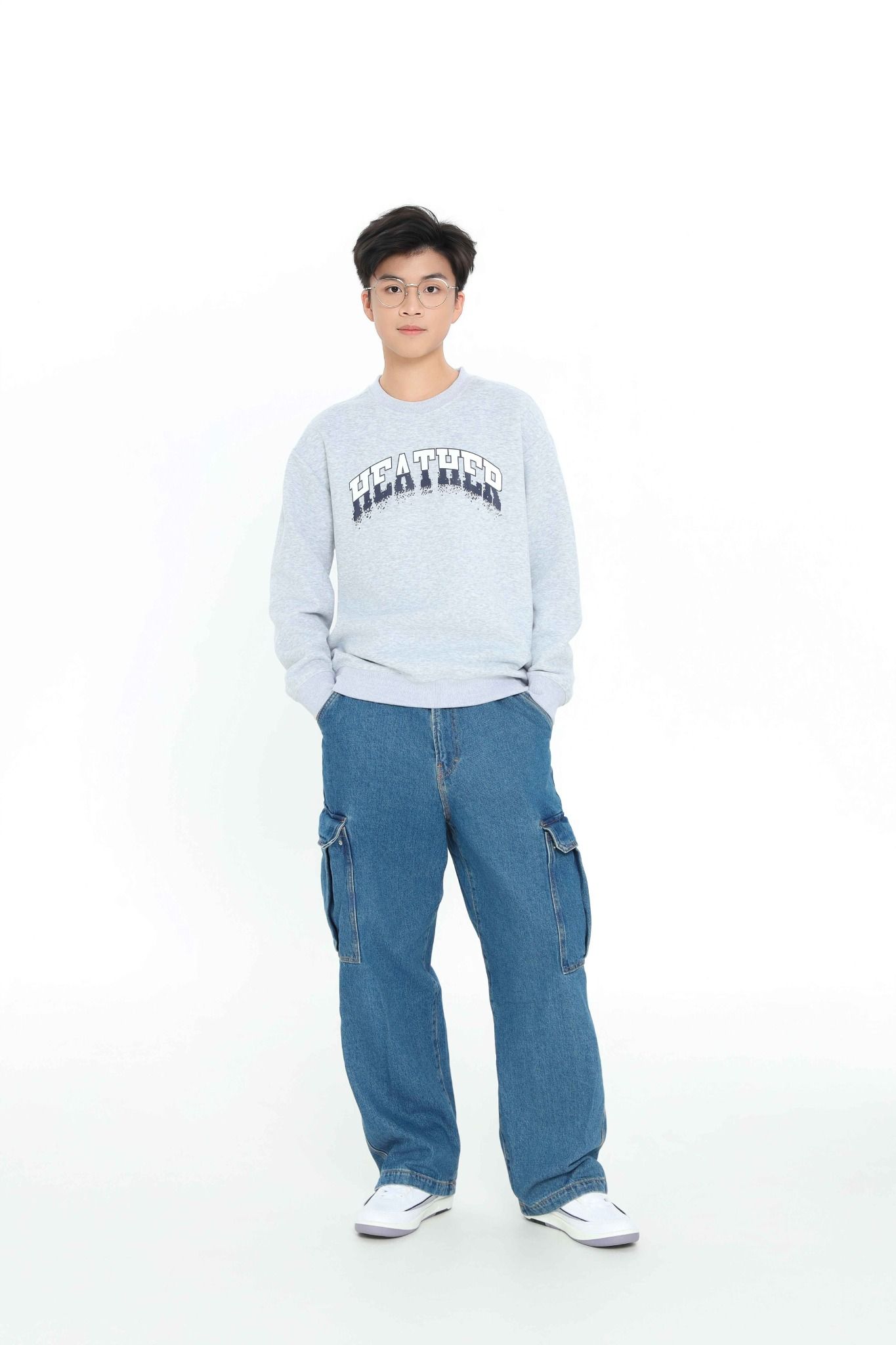 Áo Sweatshirt teen boy Chiho TSW502R 