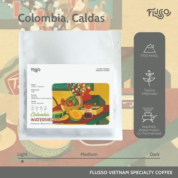  Cà phê Specialty Arabica Colombia Vị Dưa Lưới 