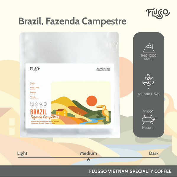  Cà Phê Specialty Brazil Fazenda Campestre Natural 