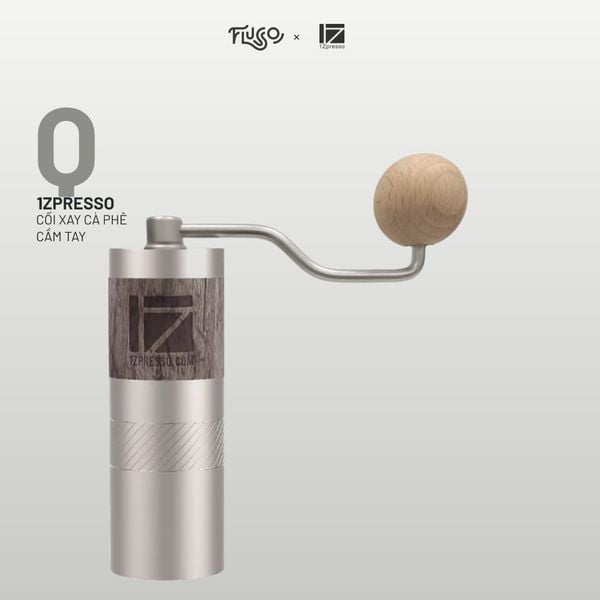  Cối xay cà phê cầm tay 1Zpresso Q 2026 tay quay tiêu chuẩn | Bảo hành 12 tháng 