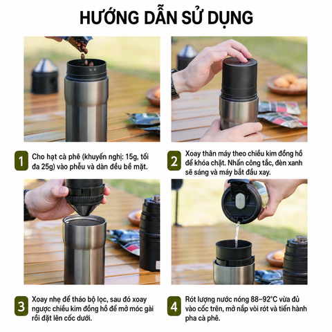 Hướng dẫn lắp và sử dụng filter thép hai lớp NICOH NK-B07