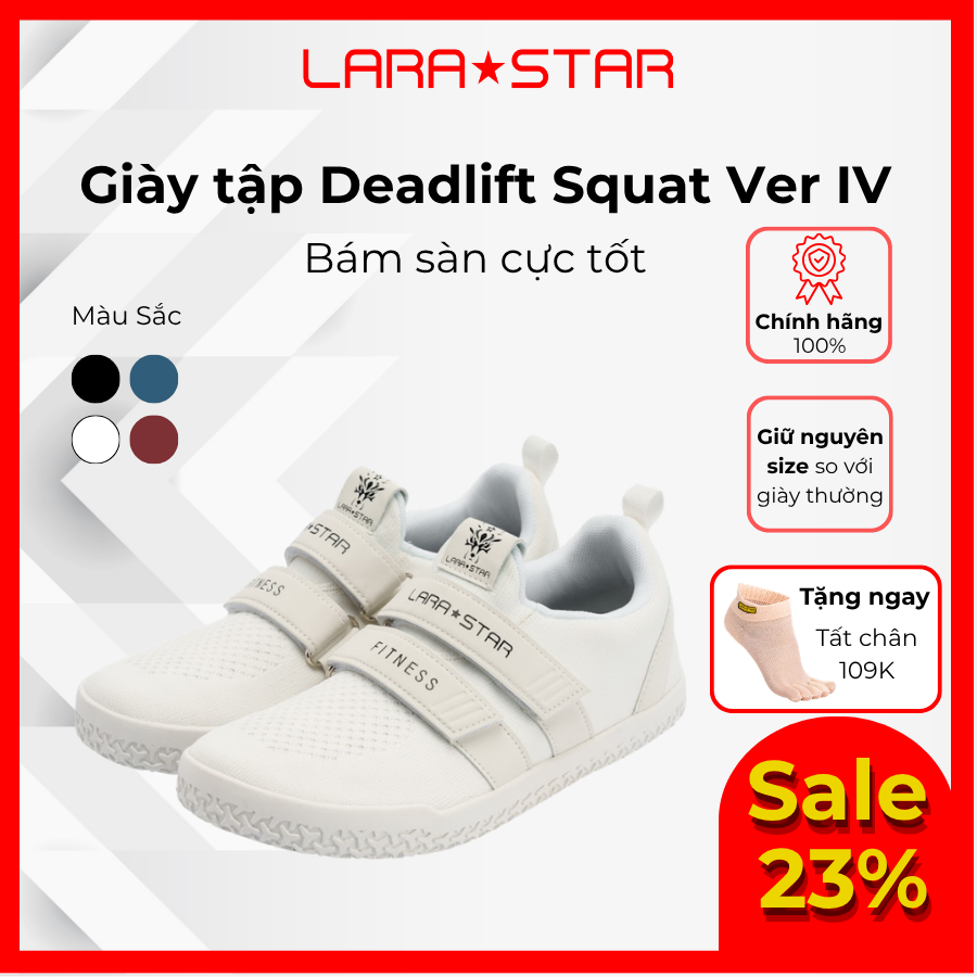  LS1522 - GIÀY TẬP DEADLIFT, SQUAT VER IV 