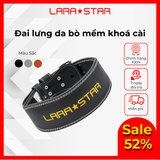  LS0828 - ĐAI LƯNG TẬP GYM KHÓA CÀI KHÔNG GỈ 