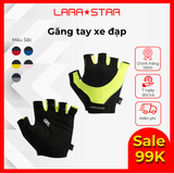  LS0740 - GĂNG TAY ĐẠP XE, TẬP GYM CÓ GEL CHỐNG SỐC 