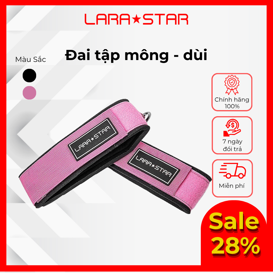  LS1170 - DÂY ĐAI TẬP MÔNG ĐÙI CHUYÊN NGHIỆP 