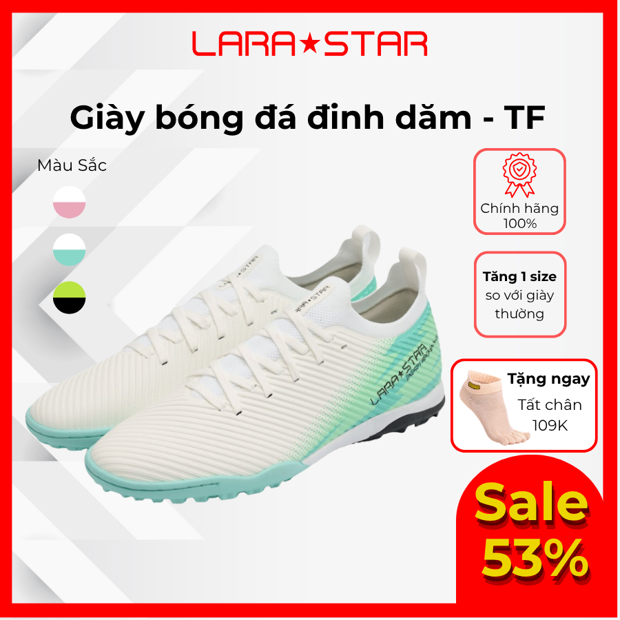  LS0058 - GIÀY BÓNG ĐÁ ĐINH DĂM SIÊU BÁM CHÂN 
