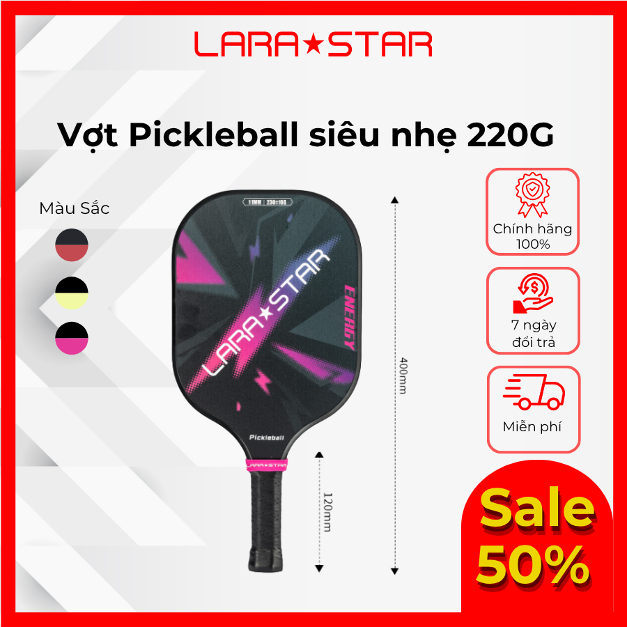  LS3105 - VỢT PICKLEBALL TẶNG KÈM BÓNG DÀNH CHO NGƯỜI CHƠI MỚI 