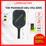  LS3106 - VỢT PICKLEBALL CHUYÊN NGHIỆP SIÊU NHẸ 220G 