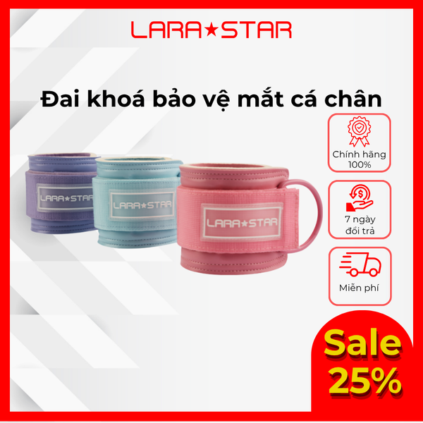  LS0122 - ĐAI QUẤN CHÂN TẬP GYM KÈM MÓC KÉO 