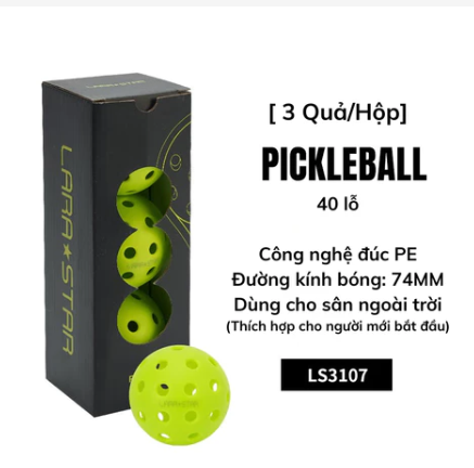  LS3107-8 - BÓNG PICKLEBALL CÔNG NGHỆ PE 