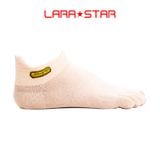  LS0028 - TẤT THỂ THAO CỔ THẤP 5 NGÓN 