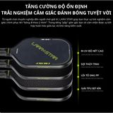 Combo Vợt + Bóng Pickleball Lara Star siêu nhẹ 220G, sợi thủy tinh/carbon dày 11-16mm 