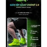  LS1082 - GIÀY TẬP SQUAT, CỬ TẠ CỔ CAO SIÊU BÁM SÀN VER II 
