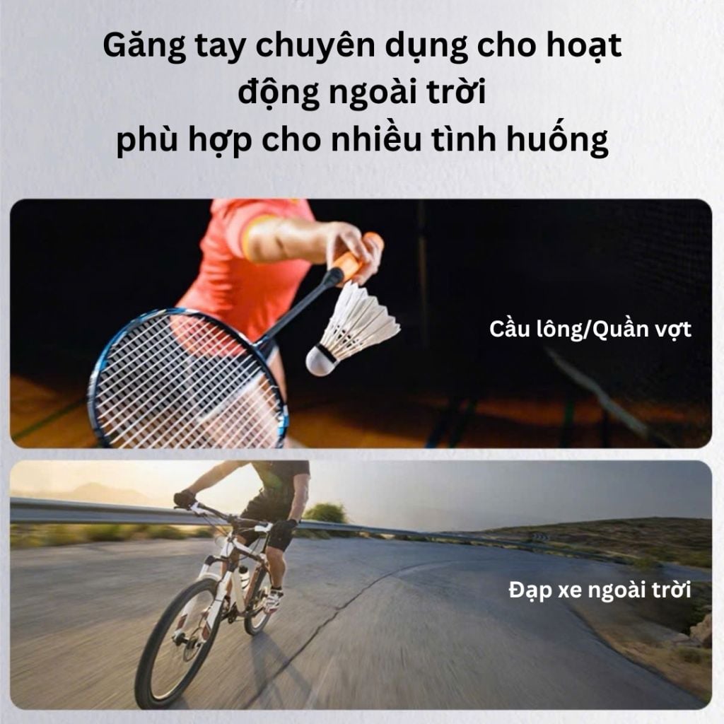  LS0740 - GĂNG TAY ĐẠP XE, TẬP GYM CÓ GEL CHỐNG SỐC 