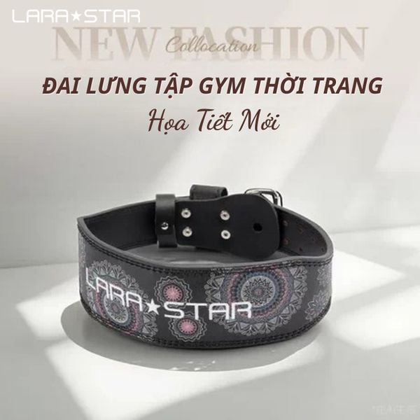  LS0828 - ĐAI LƯNG TẬP GYM KHÓA CÀI KHÔNG GỈ 