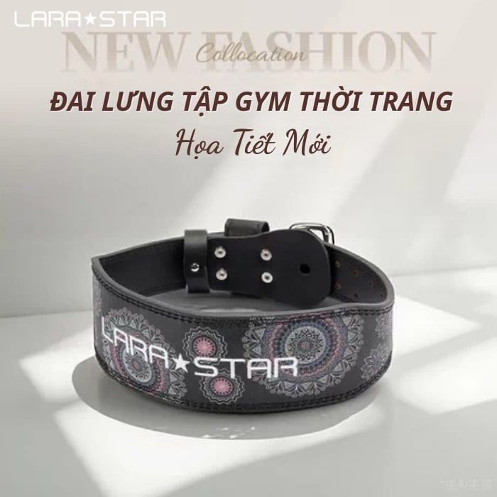  LS0828 - ĐAI LƯNG TẬP GYM KHÓA CÀI KHÔNG GỈ 