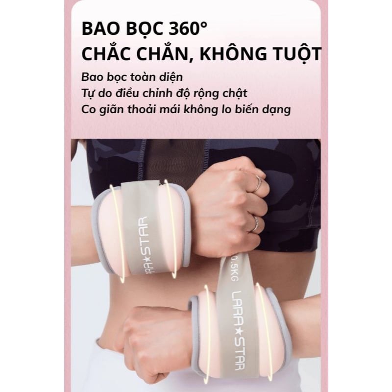  LS0625 - TẠ ĐEO CỔ TAY, CỔ CHÂN CAO CẤP 
