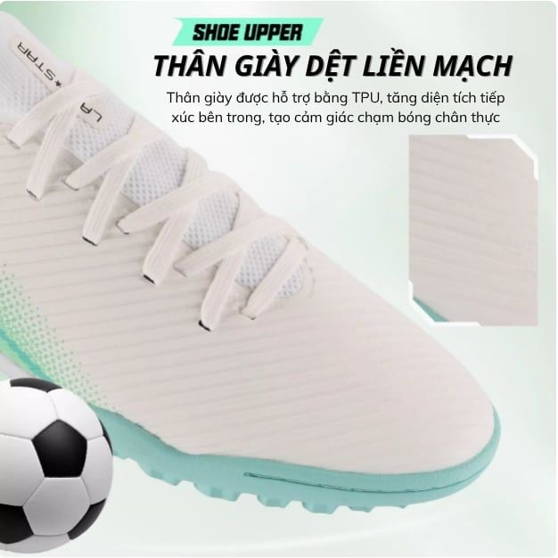  LS0058 - GIÀY BÓNG ĐÁ ĐINH DĂM SIÊU BÁM CHÂN 