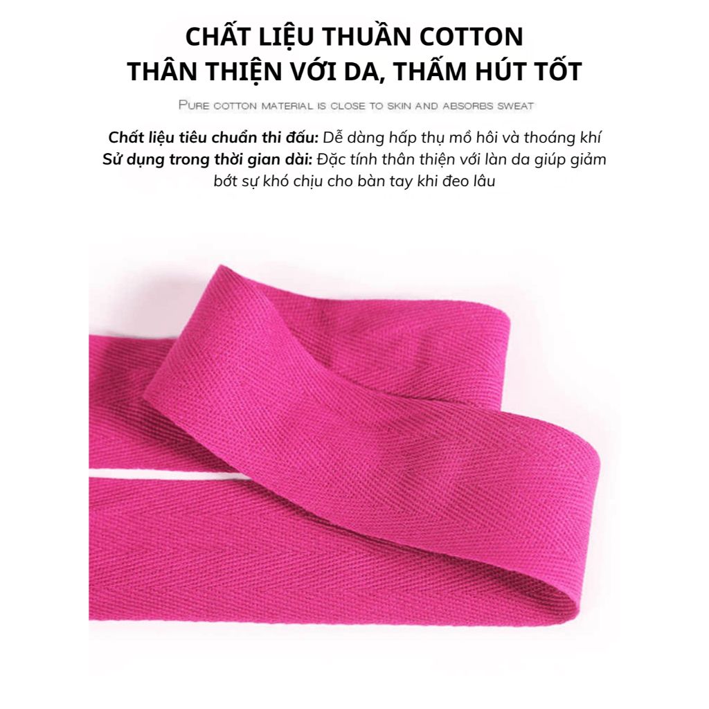  LS0703 - BĂNG QUẤN TAY BOXING BẢO VỆ KHỚP TAY 