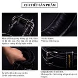  LS0828 - ĐAI LƯNG TẬP GYM KHÓA CÀI KHÔNG GỈ 