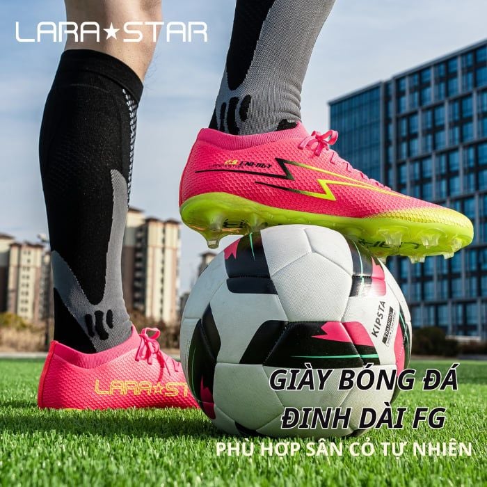  LS1081 - GIÀY BÓNG ĐÁ ĐINH DÀI CAO CẤP 