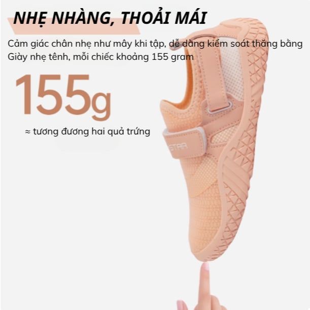  LS1086 - GIÀY TẬP GYM SIÊU NHẸ 