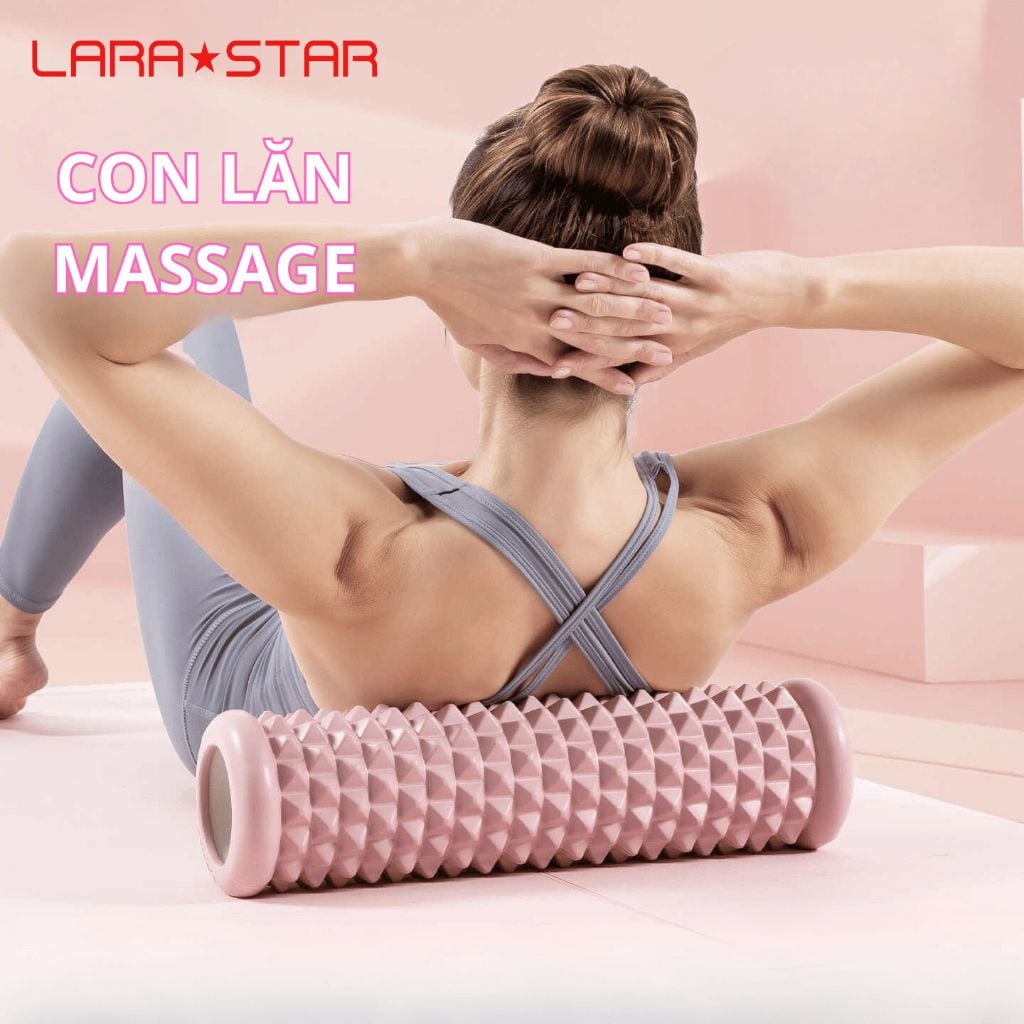  LS2096/LS2030 - CON LĂN MASSAGE FOAM ROLLER CẢI THIỆN DÁNG 