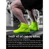  LS1082 - GIÀY TẬP SQUAT, CỬ TẠ CỔ CAO SIÊU BÁM SÀN VER II 