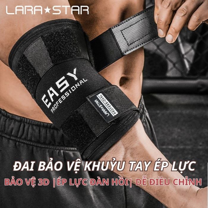  LS0529 - BĂNG BẢO VỆ KHUỶU TAY ÉP LỰC GIẢM CHẤN THƯƠNG 