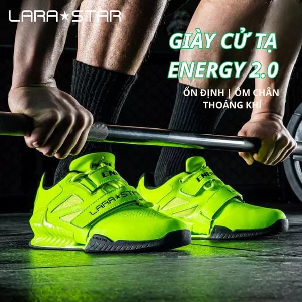  LS1035 - GIÀY CỬ TẠ, SQUAT, DEADLIFT CHUYÊN NGHIỆP VER II 