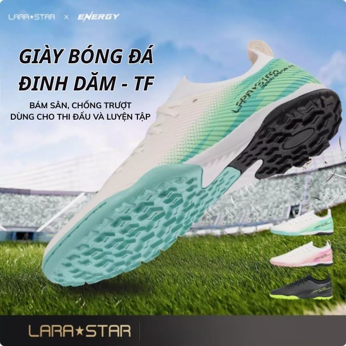  LS0058 - GIÀY BÓNG ĐÁ ĐINH DĂM SIÊU BÁM CHÂN 