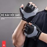  LS0740 - GĂNG TAY ĐẠP XE, TẬP GYM CÓ GEL CHỐNG SỐC 
