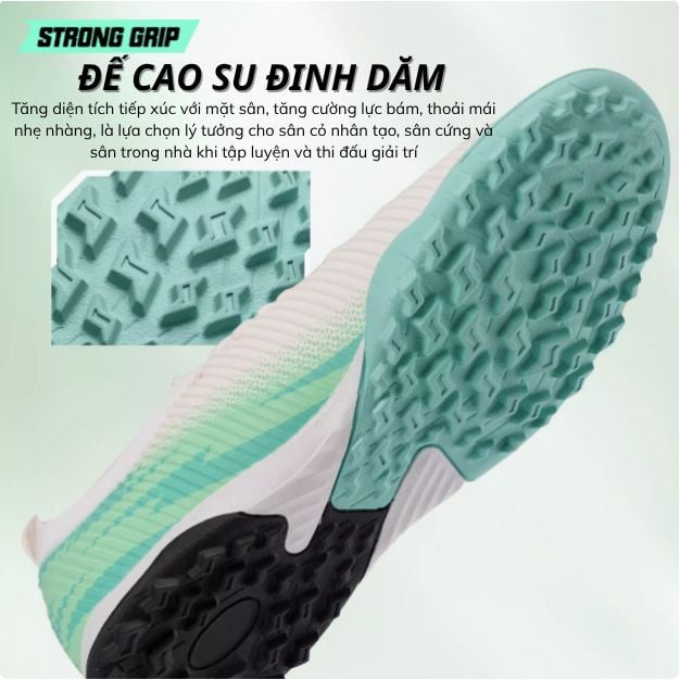  LS0058 - GIÀY BÓNG ĐÁ ĐINH DĂM SIÊU BÁM CHÂN 