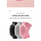  LS0307 - ĐỆM ĐẦU GỐI TẬP GYM CHỐNG VA ĐẬP 