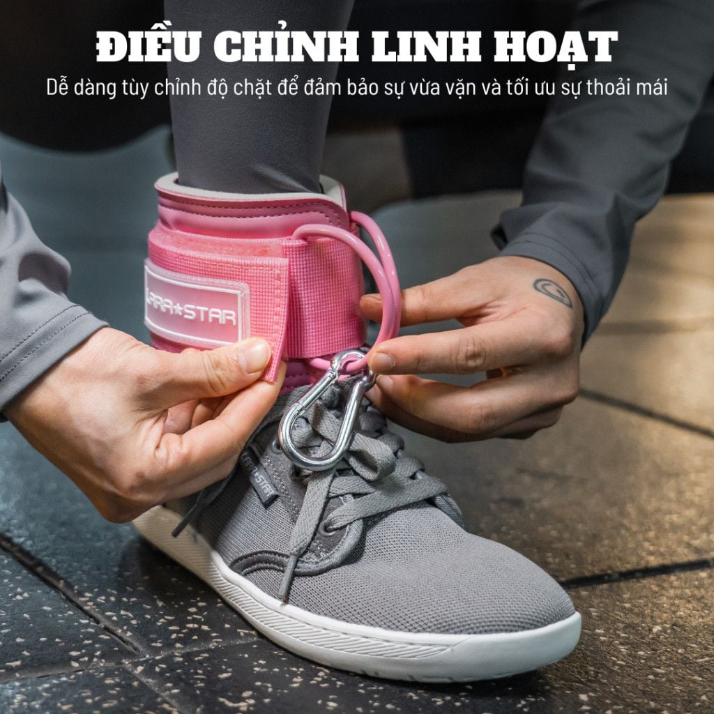  [COMBO 2 ĐAI]  LS0122 - ĐAI QUẤN CHÂN TẬP GYM 